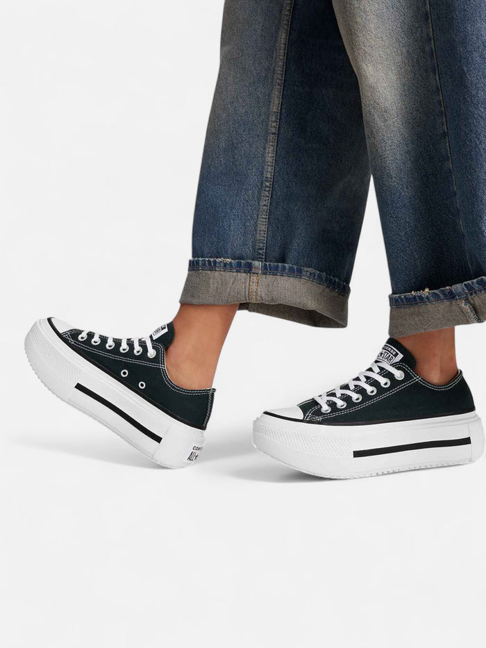 Zapatillas Converse Chuck Taylor Double Stack Core Negro Blanco