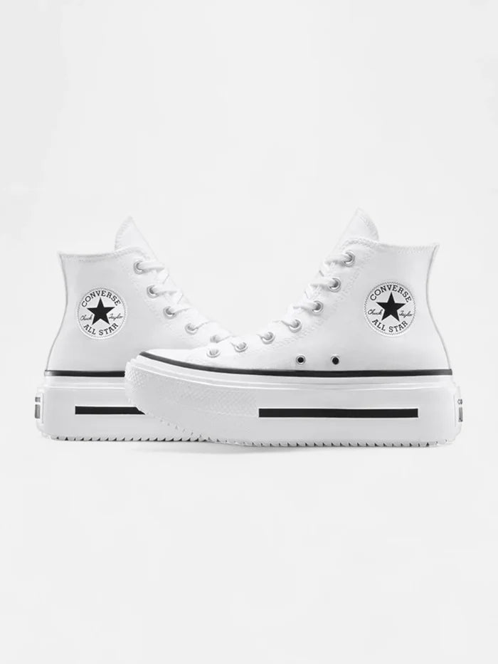 Zapatillas Converse Chuck Taylor Double Stack Hi Blanco