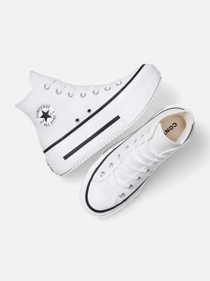 Zapatillas Converse Chuck Taylor Double Stack Hi Blanco
