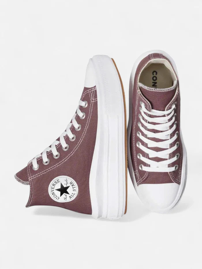 Zapatillas Converse Chuck Taylor Move Hi Platform Morado