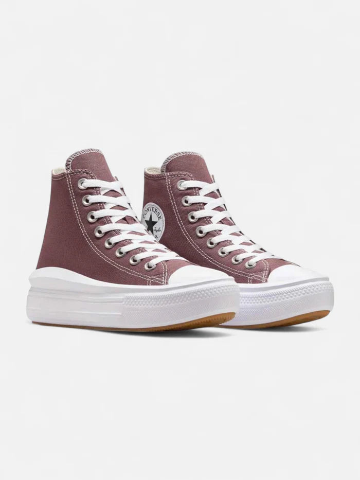 Zapatillas Converse Chuck Taylor Move Hi Platform Morado