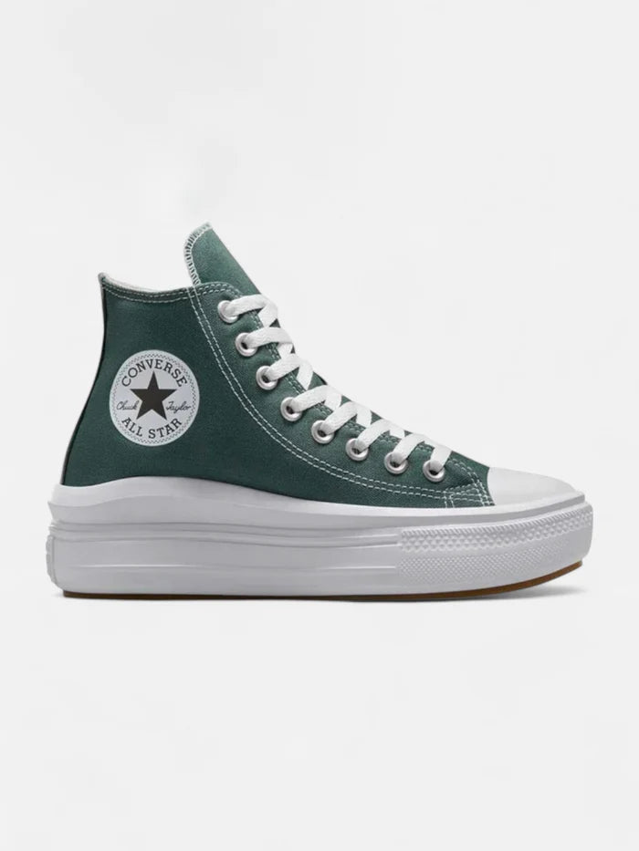 Zapatillas Converse Chuck Taylor Move Hi Platform Verde