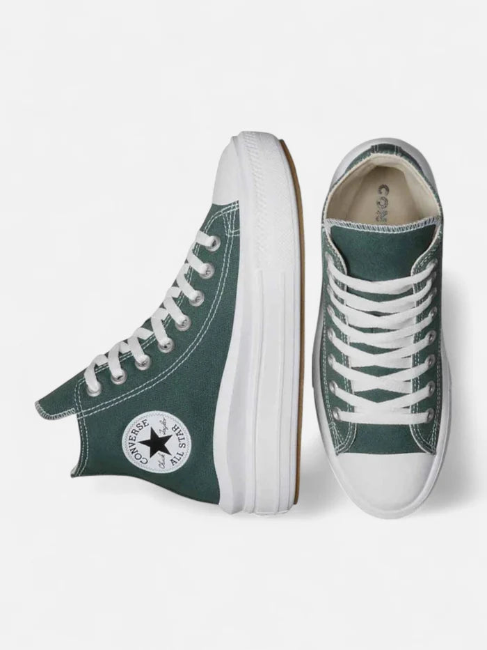 Zapatillas Converse Chuck Taylor Move Hi Platform Verde