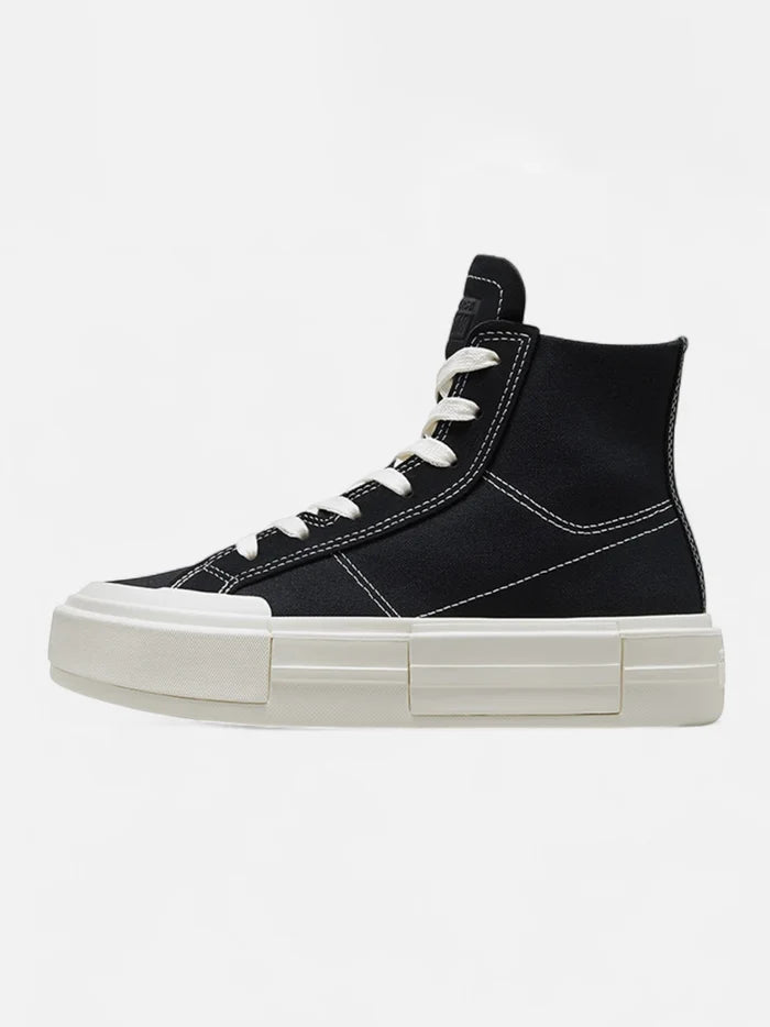 Zapatillas Converse Cruise Hi Platform Negro Blanco