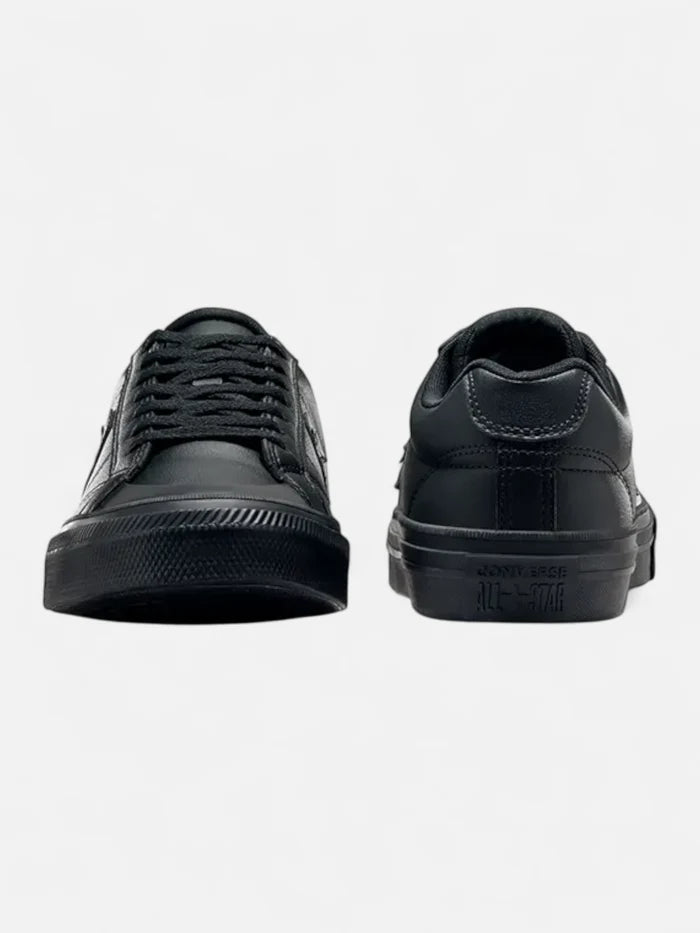 Zapatillas Converse Sport Casual Leather Negro Negro