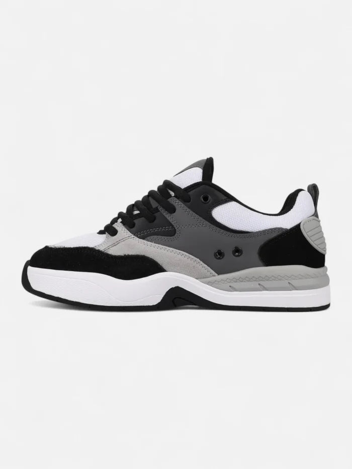 Zapatillas DC Ascend S Negro Gris Blanco