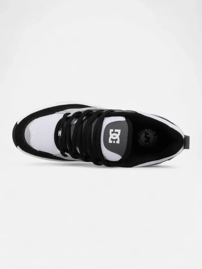 Zapatillas DC Ascend S Negro Gris Blanco
