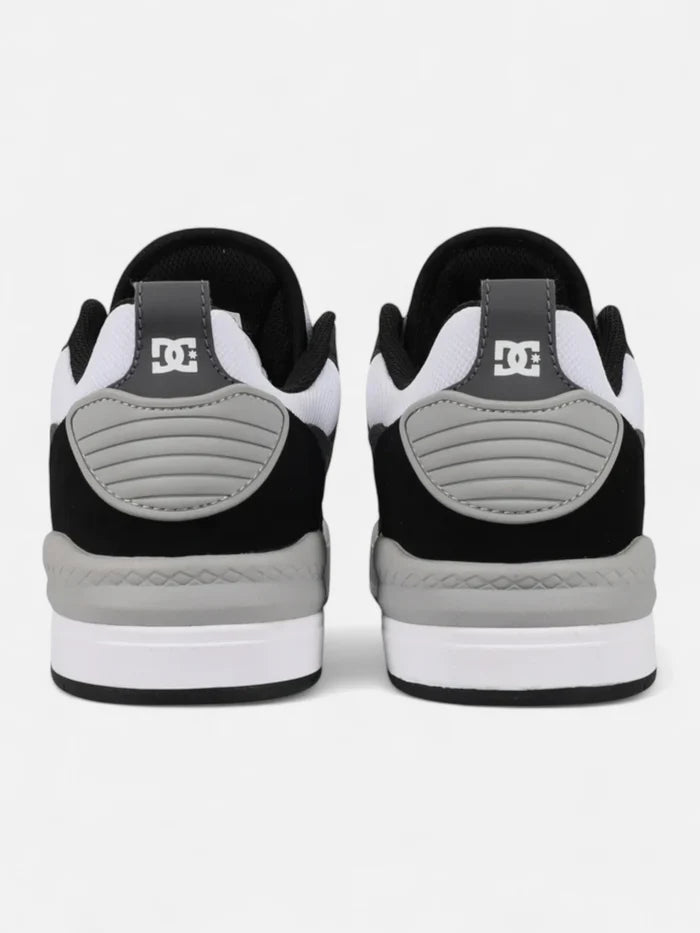 Zapatillas DC Ascend S Negro Gris Blanco