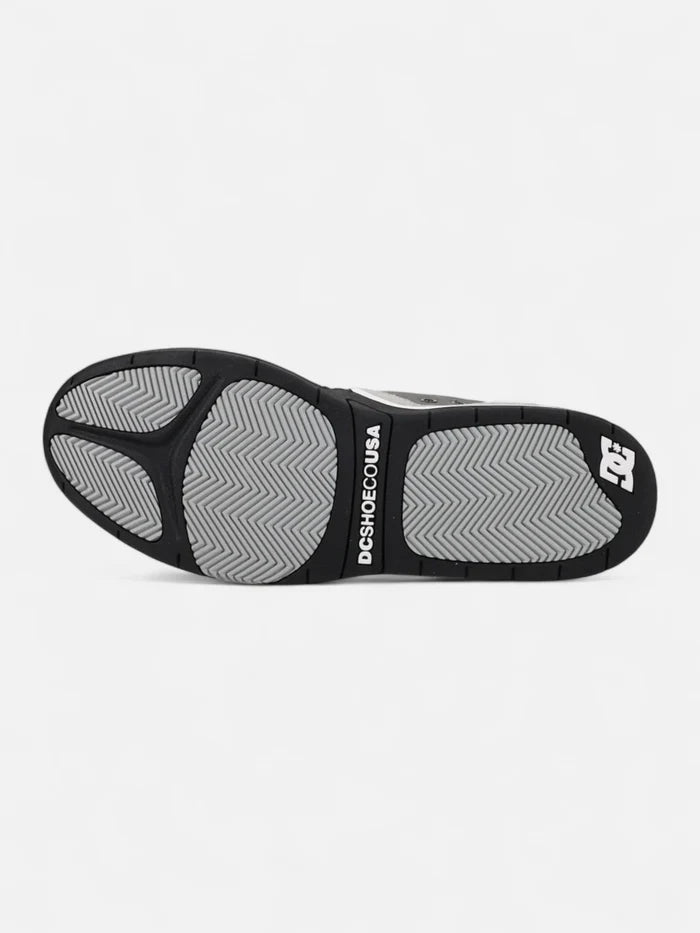Zapatillas DC Ascend S Negro Gris Blanco