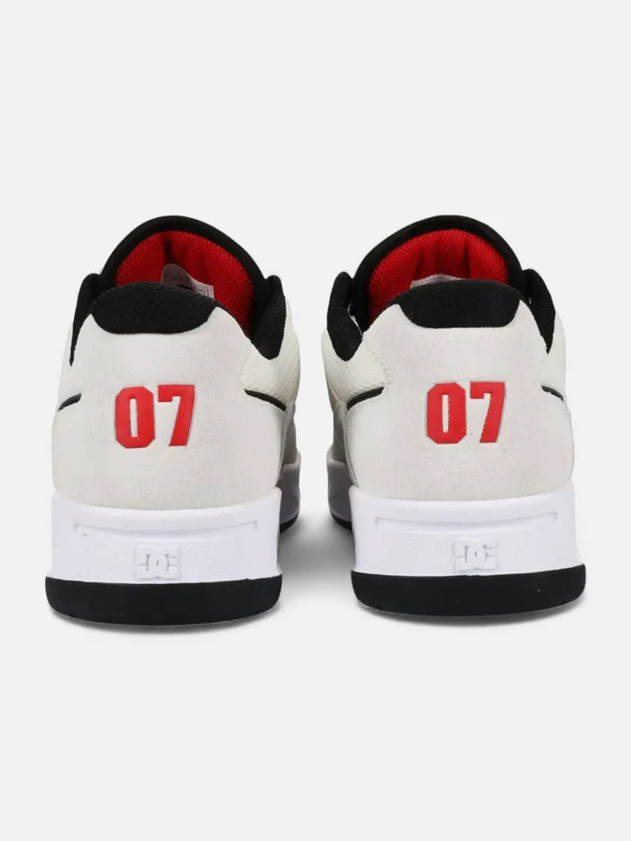 Zapatillas DC Construct Beige Rojo Blanco