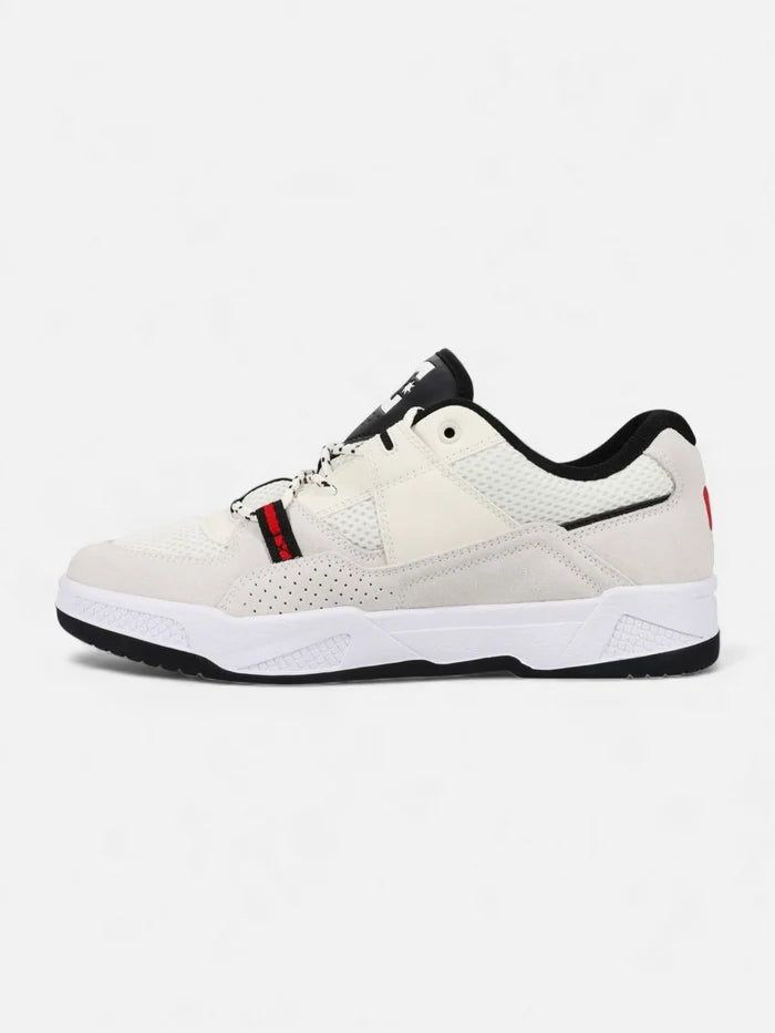 Zapatillas DC Construct Beige Rojo Blanco