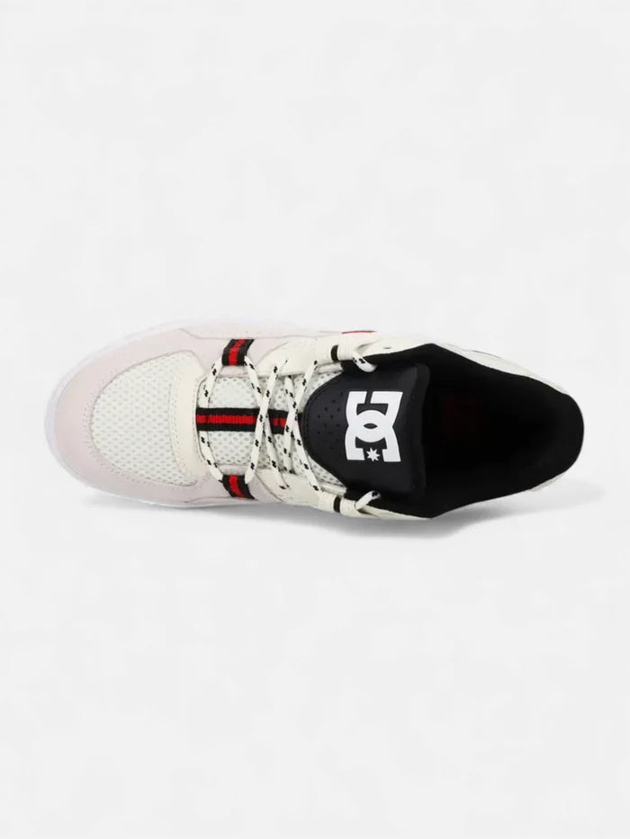 Zapatillas DC Construct Beige Rojo Blanco