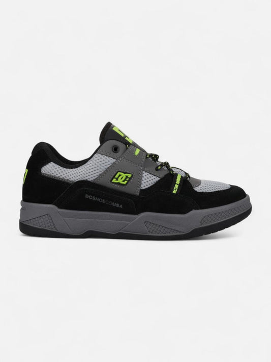 Zapatillas DC Construct Gris Negro Verde