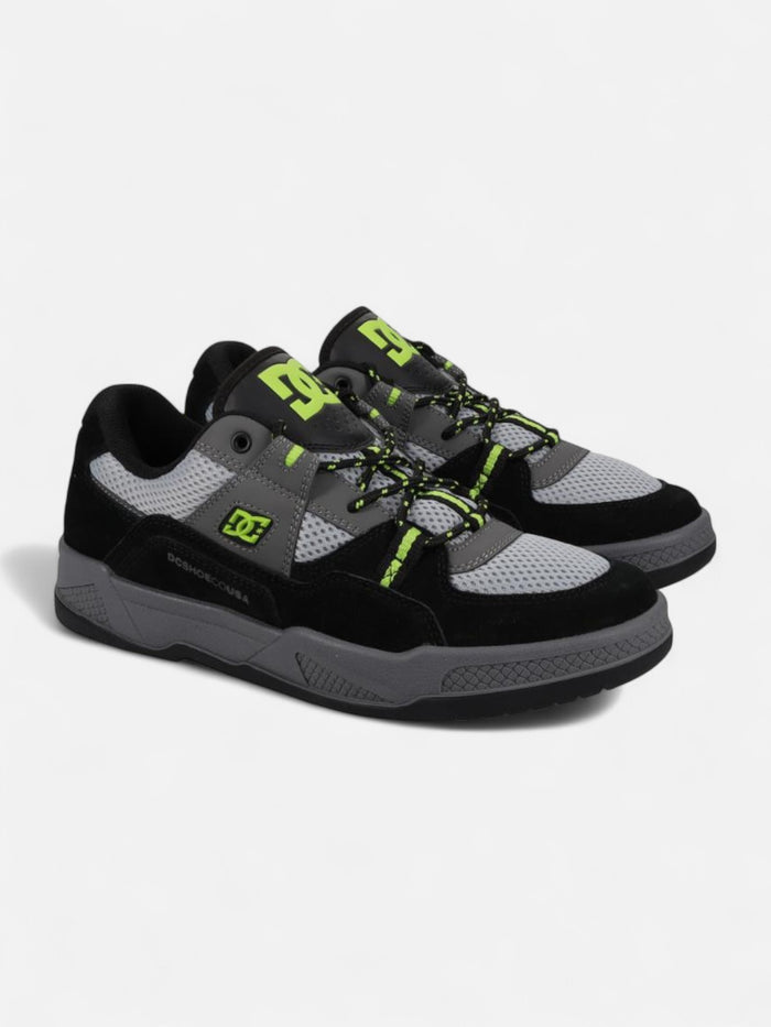 Zapatillas DC Construct Gris Negro Verde