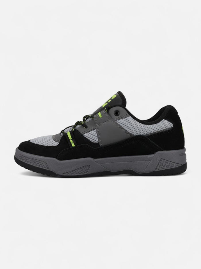 Zapatillas DC Construct Gris Negro Verde
