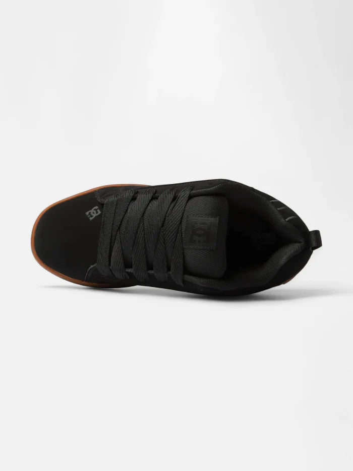 Zapatillas Dc Court Graffik Negro Marrón