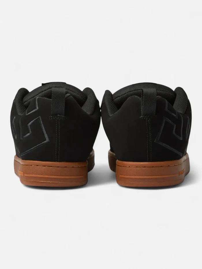 Zapatillas Dc Court Graffik Negro Marrón