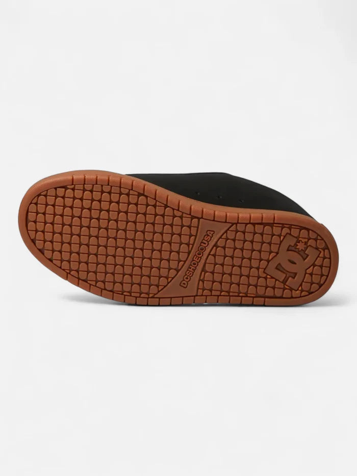 Zapatillas Dc Court Graffik Negro Marrón