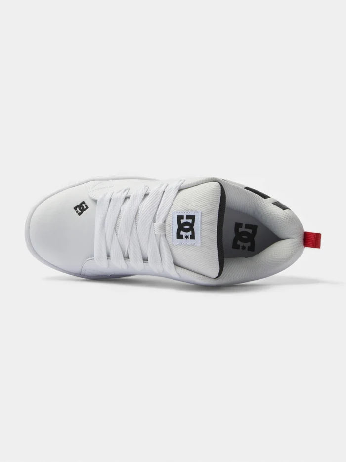 Zapatillas DC Court Graffik SQ Blanco Negro