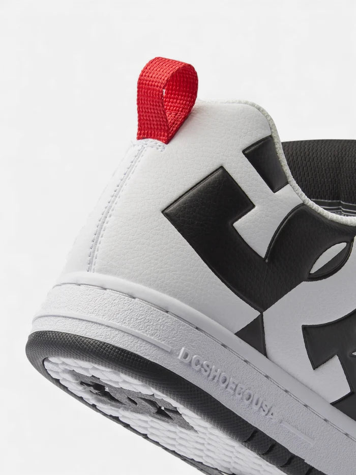Zapatillas DC Court Graffik SQ Blanco Negro