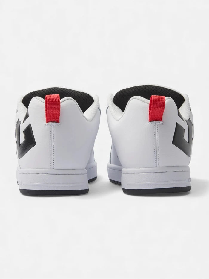 Zapatillas DC Court Graffik SQ Blanco Negro