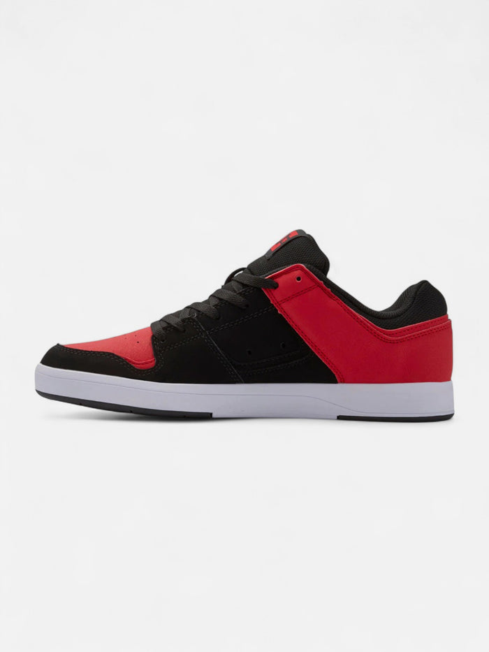Zapatillas DC Cure Negro Rojo Blanco