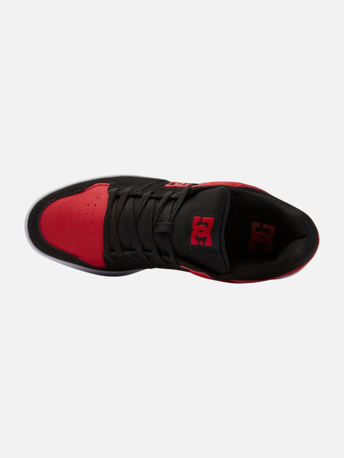 Zapatillas DC Cure Negro Rojo Blanco