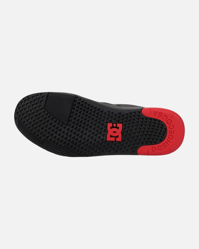 Zapatillas DC Metric Negro Gris Rojo