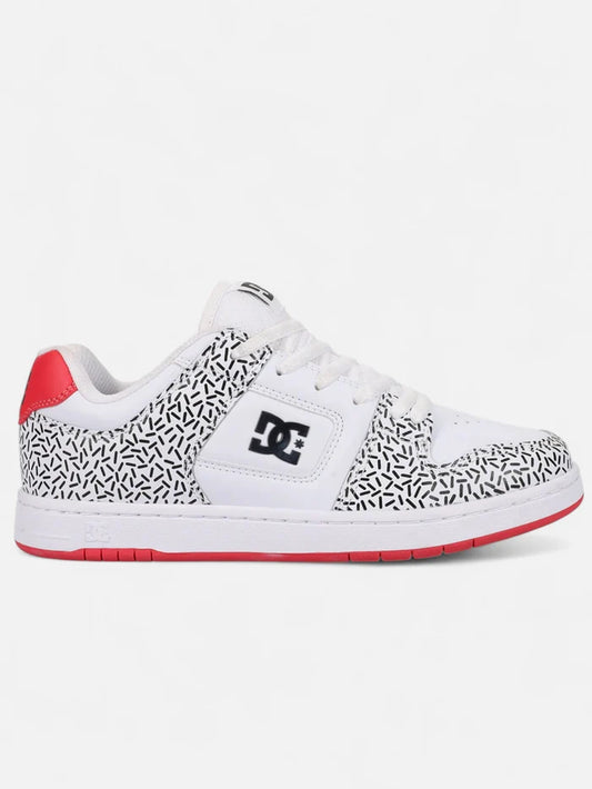 Zapatillas DC Mujer Manteca 4 Blanco Negro Rosa