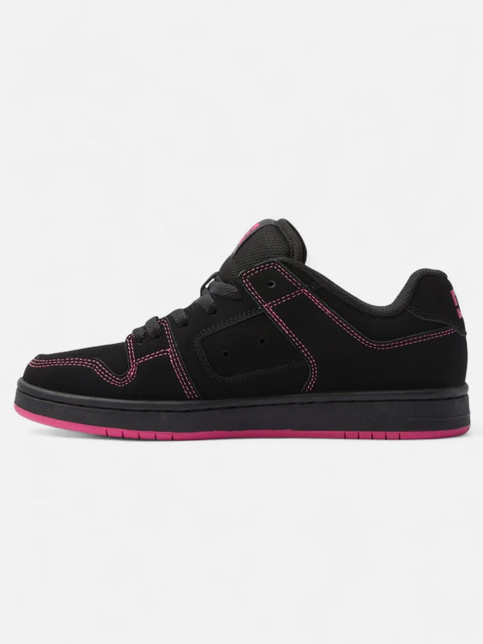 Zapatillas DC Mujer Manteca 4 Negro Rosa