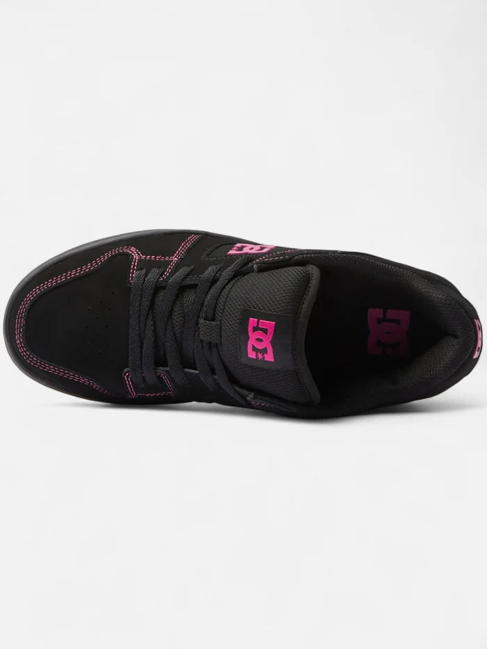 Zapatillas DC Mujer Manteca 4 Negro Rosa