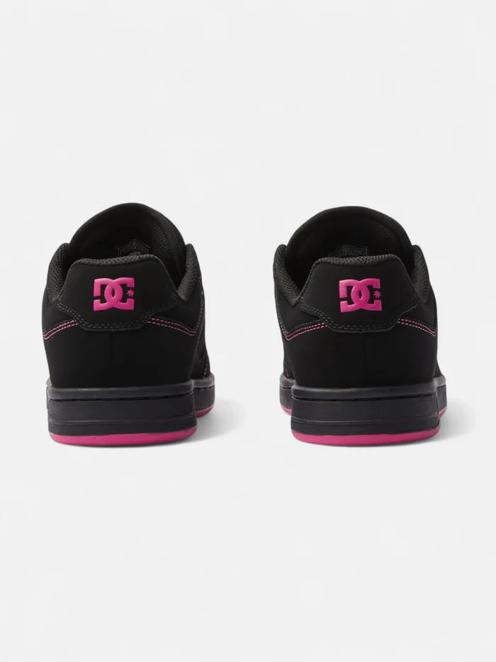 Zapatillas DC Mujer Manteca 4 Negro Rosa