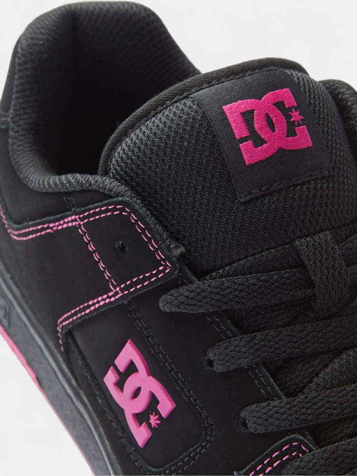 Zapatillas DC Mujer Manteca 4 Negro Rosa