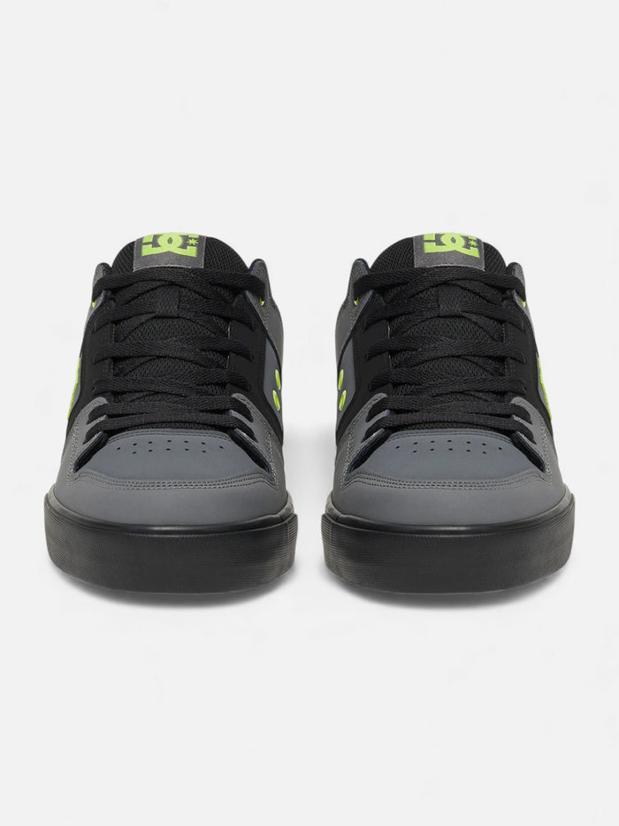 Zapatillas Dc Pure Gris Negro Verde