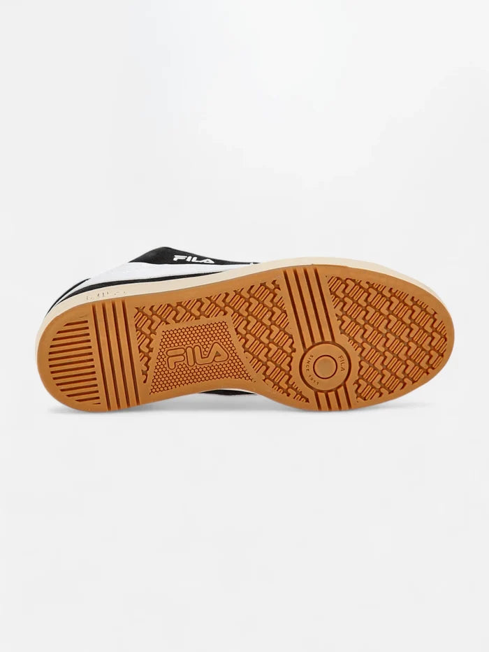 Zapatillas Fila Court 90 Negro Blanco Marrón