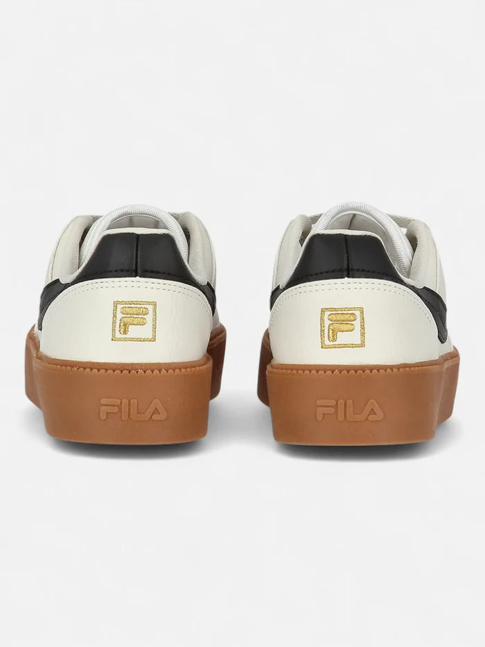 Zapatillas Fila Mujer Original Fitness Bold Crudo Negro Marrón