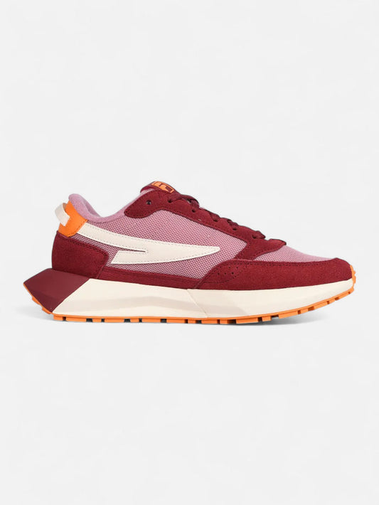 Zapatillas Fila Mujer Racer Energized Rosa Blanco Naranja