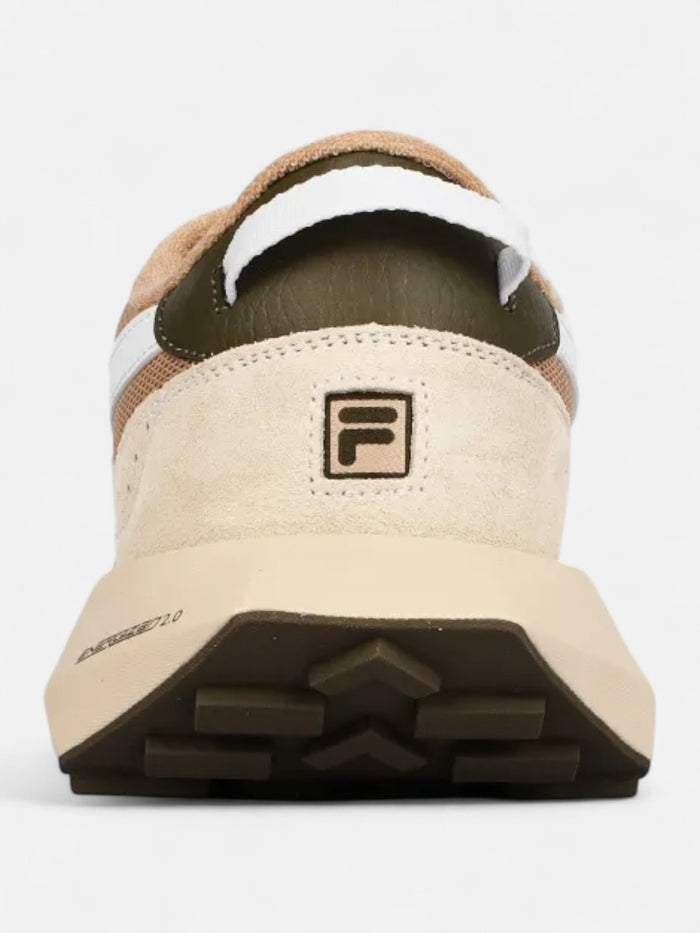 Zapatillas Fila Racer Energized Beige Blanco