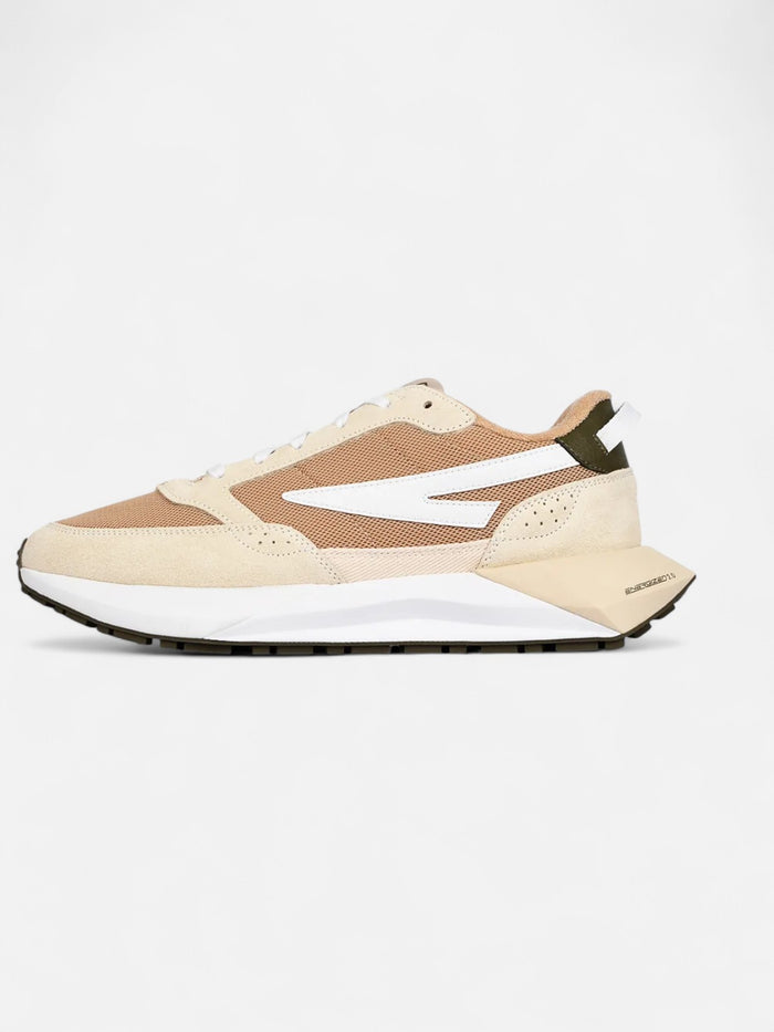 Zapatillas Fila Racer Energized Beige Blanco