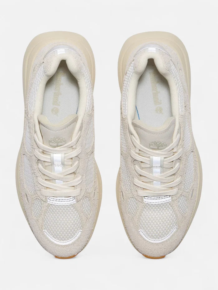 Zapatillas Timberland Mujer Hazel Lane Low Lace Crudo Plateado Marrón