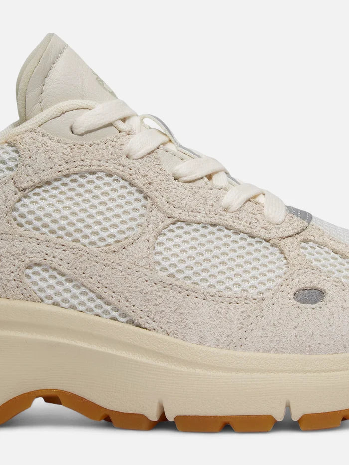 Zapatillas Timberland Mujer Hazel Lane Low Lace Crudo Plateado Marrón