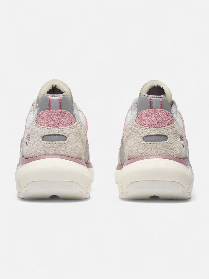Zapatillas Timberland Mujer Hazel Lane Low Lace Plateado Blanco Violeta