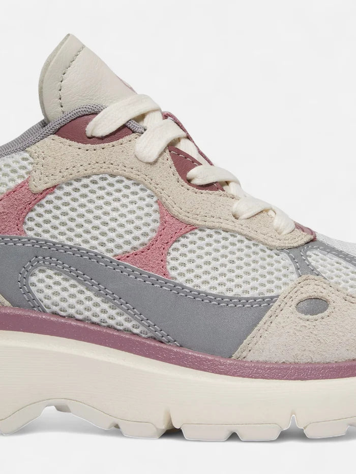 Zapatillas Timberland Mujer Hazel Lane Low Lace Plateado Blanco Violeta