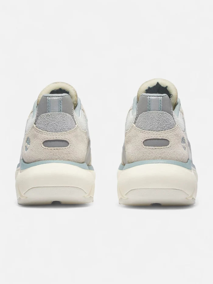 Zapatillas Timberland Mujer Hazel Lane Low Lace Plateado Gris Blanco