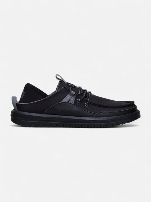Zapatos Hey Dude Bradley Blipper Nylon Negro