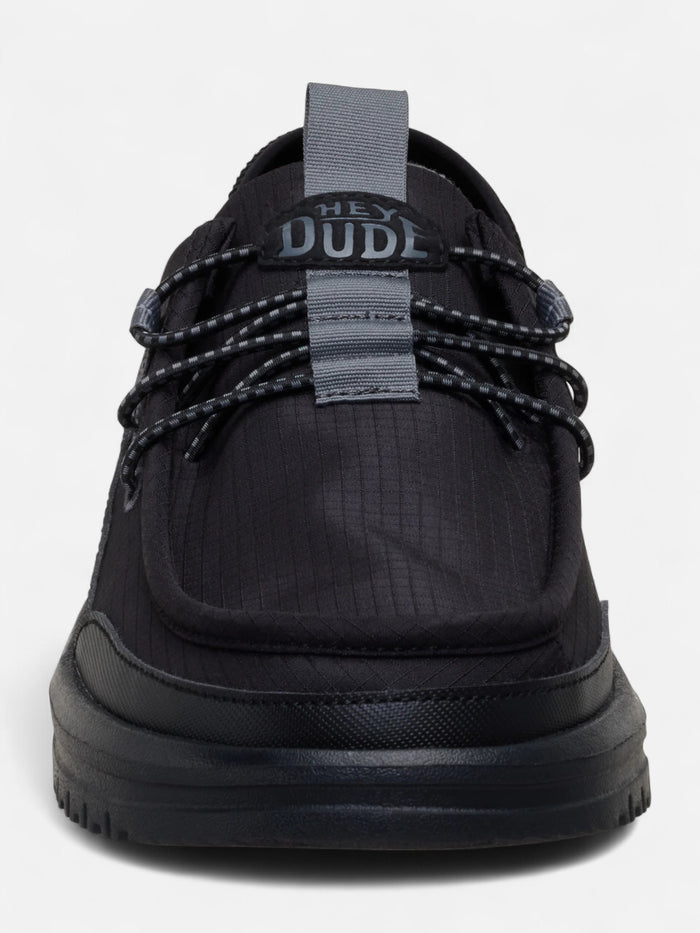 Zapatos Hey Dude Bradley Blipper Nylon Negro