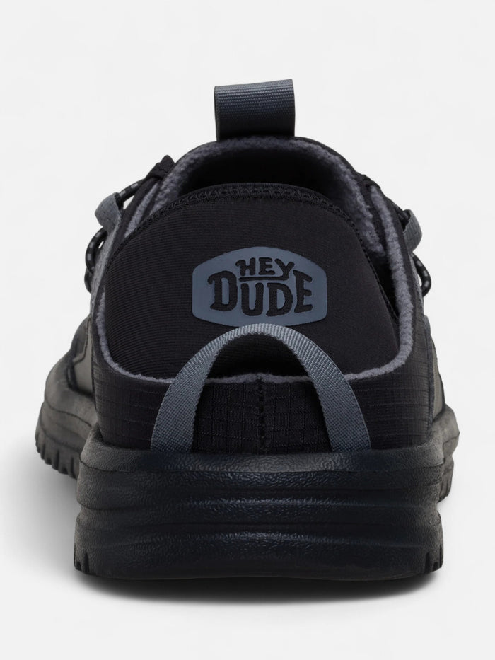 Zapatos Hey Dude Bradley Blipper Nylon Negro