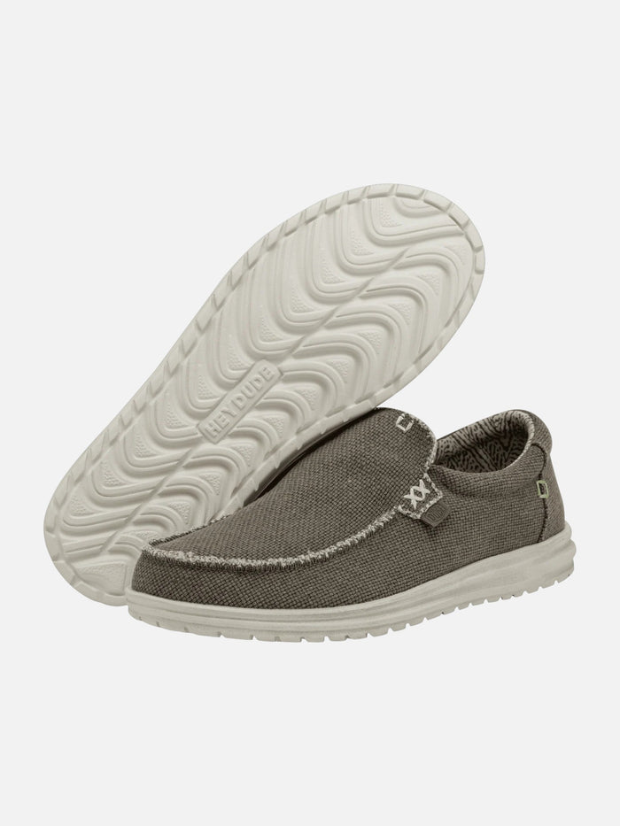 Zapatos Hey Dude Mikka Braided Beige Gris