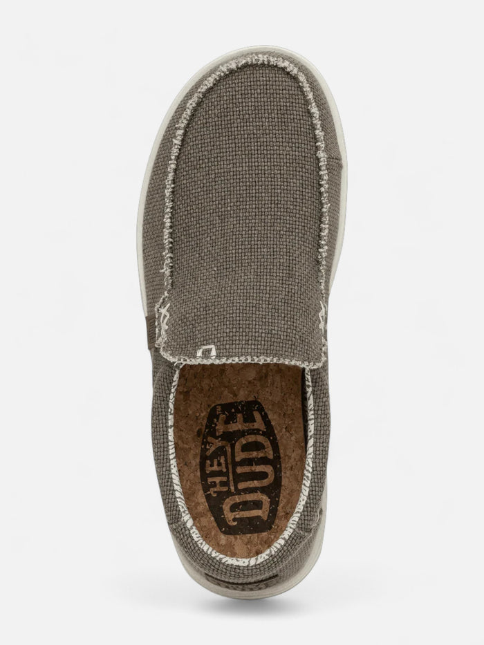Zapatos Hey Dude Mikka Braided Beige Gris
