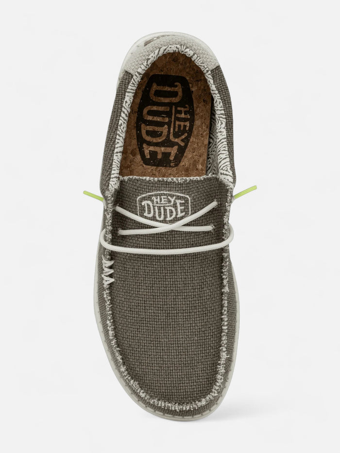 Zapatos Hey Dude Wally Braided Beige Gris